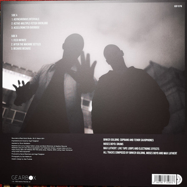 Binker And Moses – Feeding The Machine LP vinyl record, image 2 of 4