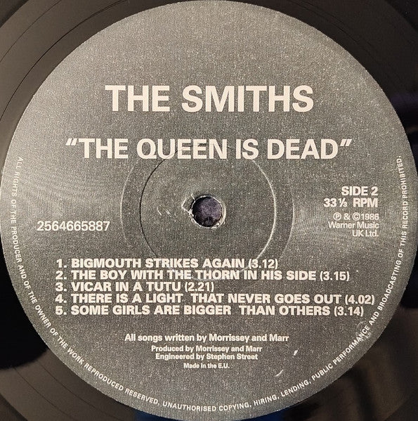 The Smiths – The Queen Is Dead LP vinyl record, image 6 of 8