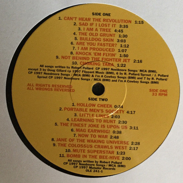 Guided By Voices – Mag Earwhig! LP vinyl record, image 4 of 5