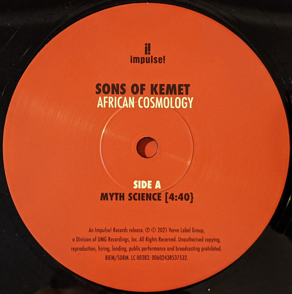 Sons Of Kemet – African Cosmology 12" vinyl record, image 4 of 5