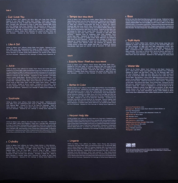 Lizzo – Cuz I Love You LP vinyl record, image 7 of 9