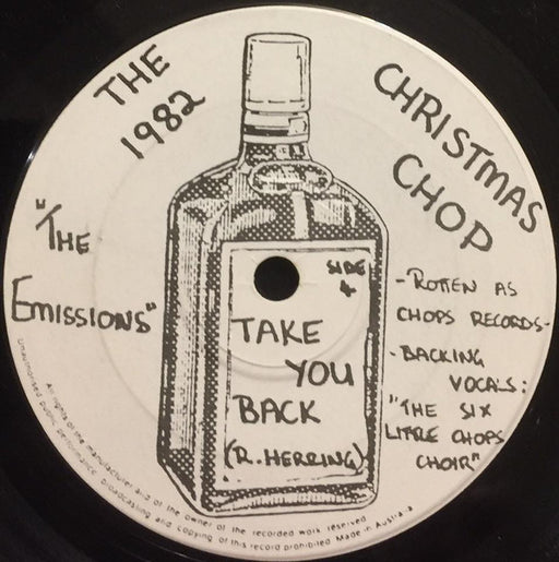 The Emissions – Take You Back 7" vinyl record