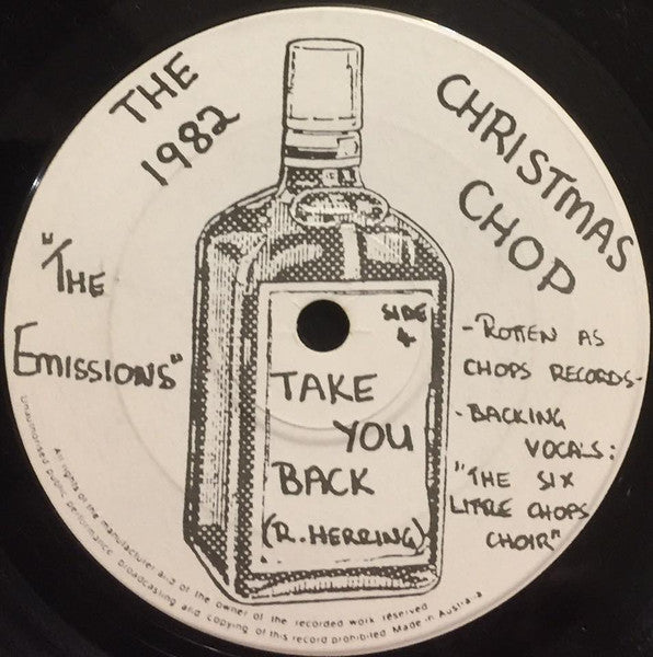 The Emissions – Take You Back 7" vinyl record
