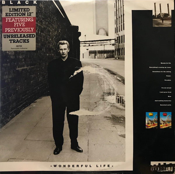 Black – Wonderful Life LP vinyl record, image 7 of 7