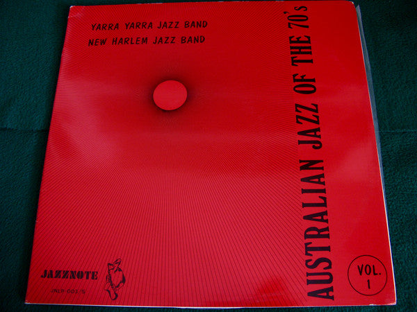 The Yarra Yarra New Orleans Jazz Band, New Harlem Jazz Band – Australian Jazz Of The 70's – Vol. 1 LP vinyl record, image 1 of 4