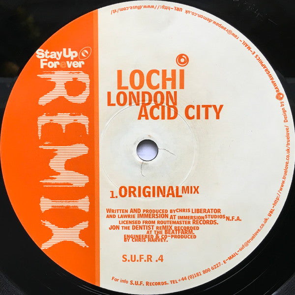 Lochi – London Acid City 12" vinyl record, image 2 of 3