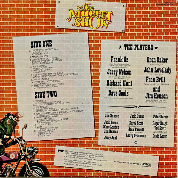 The Muppets – The Muppet Show LP vinyl record, image 4 of 6