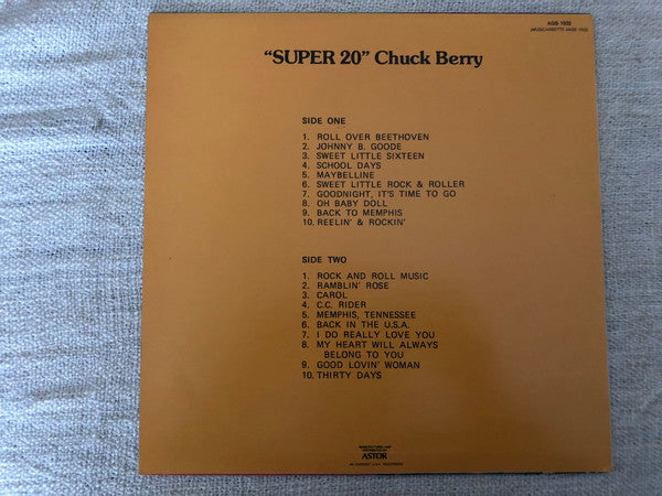 Chuck Berry – His Golden Super 20 LP vinyl record, image 2 of 4