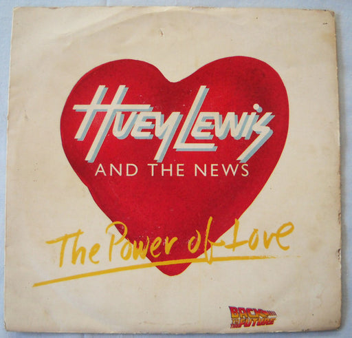 Huey Lewis & The News – The Power Of Love / Bad Is Bad 7" vinyl record, image 1 of 4
