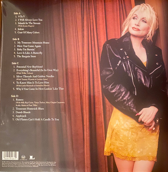 Dolly Parton – The Very Best Of Dolly Parton (2xLP) LP vinyl record, image 2 of 2