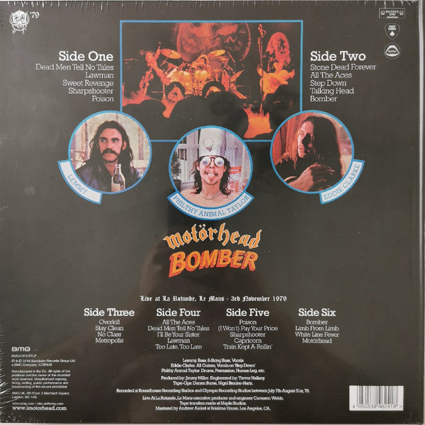 Motörhead – Bomber LP vinyl record, image 3 of 10