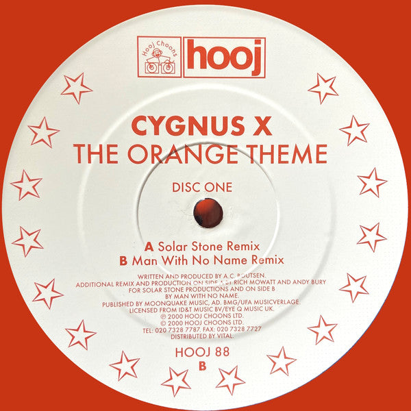 Cygnus X – The Orange Theme 12" vinyl record, image 4 of 4