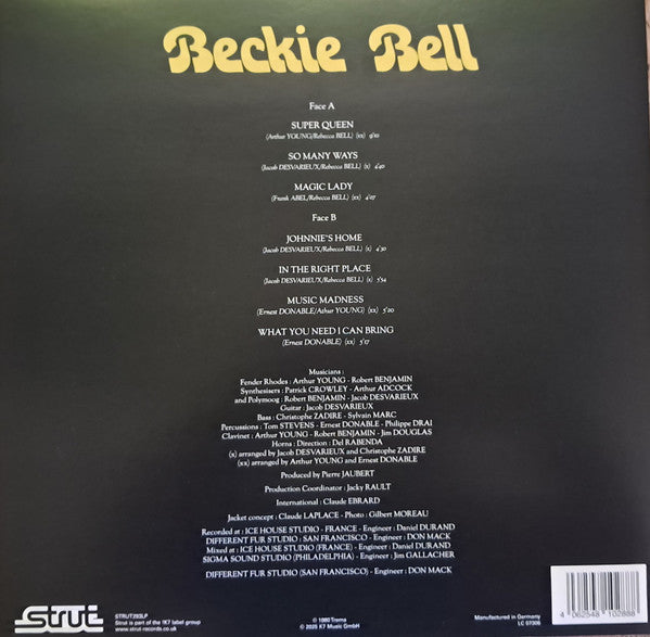 Beckie Bell – In Need Of ... LP vinyl record, image 2 of 6