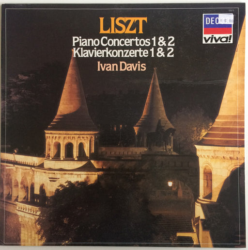 Franz Liszt, Ivan Davis – Piano Concertos 1 & 2 = Klavierkonzerte 1 & 2 LP vinyl record, image 1 of 5