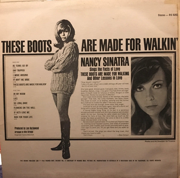 Nancy Sinatra – Boots LP vinyl record, image 2 of 4