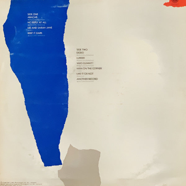 Genesis – Abacab LP vinyl record, image 2 of 4