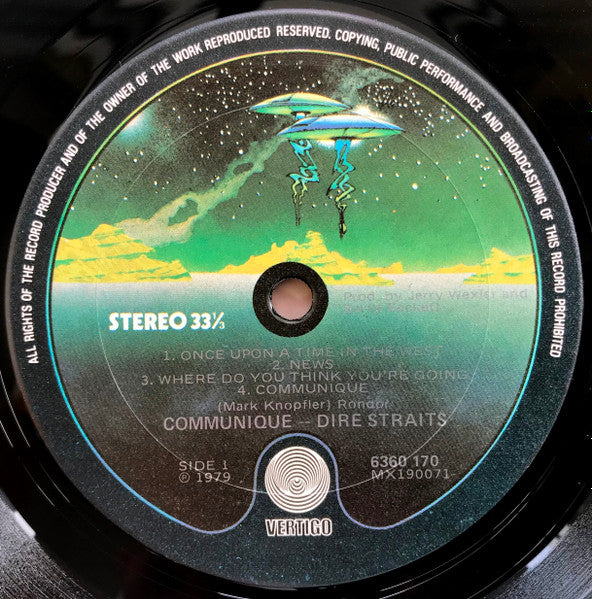 Dire Straits – Communiqué LP vinyl record, image 3 of 4
