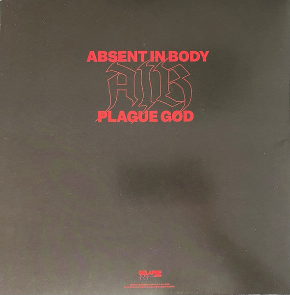 Absent In Body – Plague God LP vinyl record, image 2 of 7