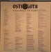 Ostrogoth – Feelings Of Fury LP vinyl record, image 9 of 9