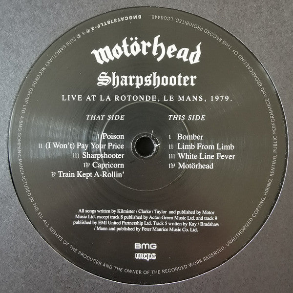 Motörhead – Bomber LP vinyl record, image 10 of 10