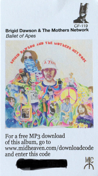 Brigid Dawson And The Mothers Network – Ballet Of Apes LP vinyl record, image 9 of 10