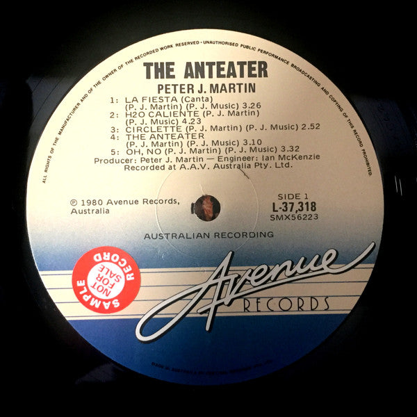 Peter Martin – The Anteater LP vinyl record, image 3 of 3