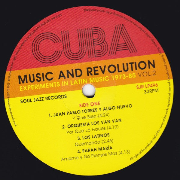 Various – Cuba: Music And Revolution (Culture Clash In Havana Cuba: Experiments In Latin Music 1973-85 Vol. 2) (3xLP) LP vinyl record, image 2 of 7