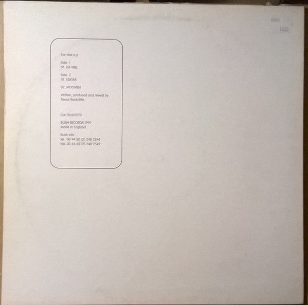 Trevor Rockcliffe – The Vibe EP 12" vinyl record, image 2 of 5