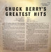 Chuck Berry – Chuck Berry's Greatest Hits LP vinyl record, image 2 of 4