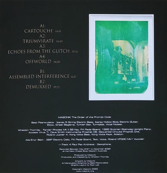 Masonik – Assembled Interference LP vinyl record, image 2 of 6