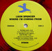 Leon Spencer, Jr. – Where I'm Coming From LP vinyl record, image 4 of 7
