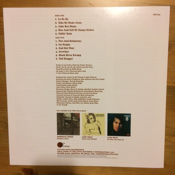Link Wray – Link Wray LP vinyl record, image 10 of 10