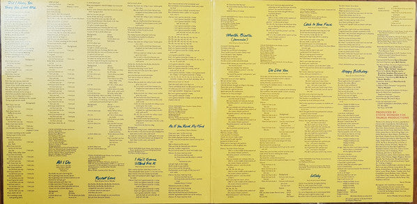 Stevie Wonder – Hotter Than July LP vinyl record, image 5 of 7