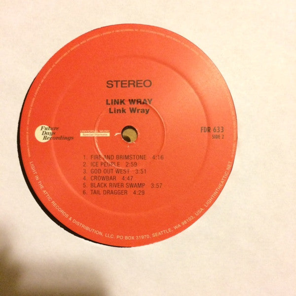 Link Wray – Link Wray LP vinyl record, image 6 of 10