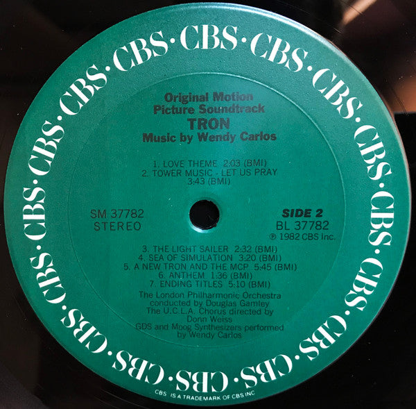 Wendy Carlos – Tron (Original Motion Picture Soundtrack) LP vinyl record, image 4 of 7