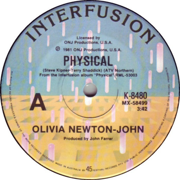 Olivia Newton-John – Physical 7" vinyl record, image 1 of 2