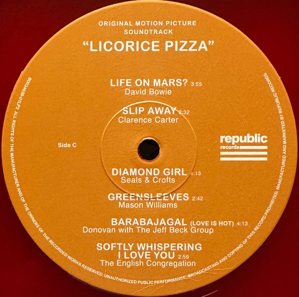 Various – Licorice Pizza (Original Motion Picture Soundtrack) (2xLP) LP vinyl record, image 7 of 10