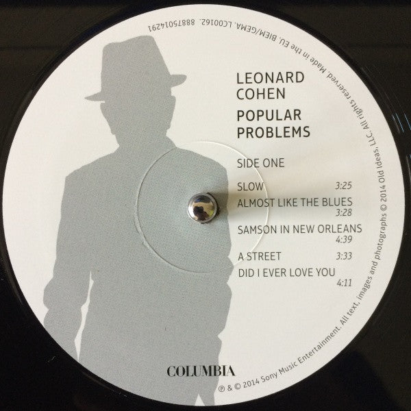 Leonard Cohen – Popular Problems LP vinyl record, image 4 of 7