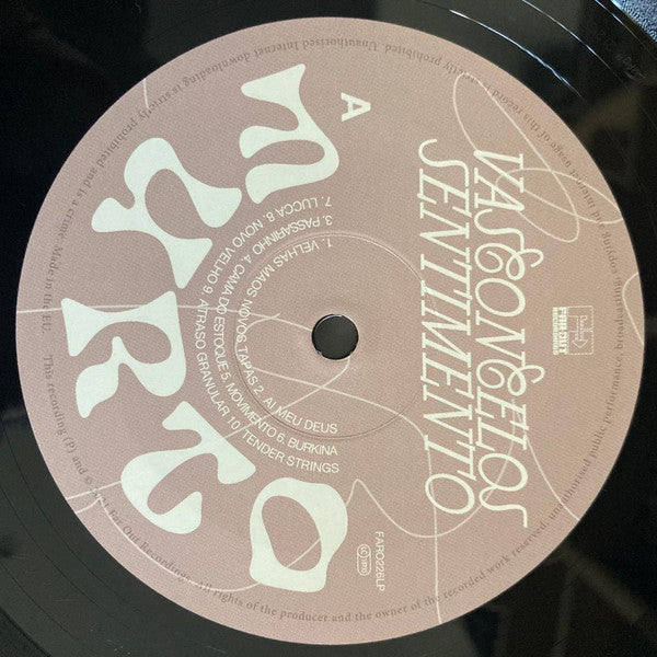 Vasconcelos Sentimento – Furto LP vinyl record, image 3 of 4