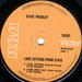 Elvis Presley – Love Letters From Elvis 7" vinyl record, image 3 of 4