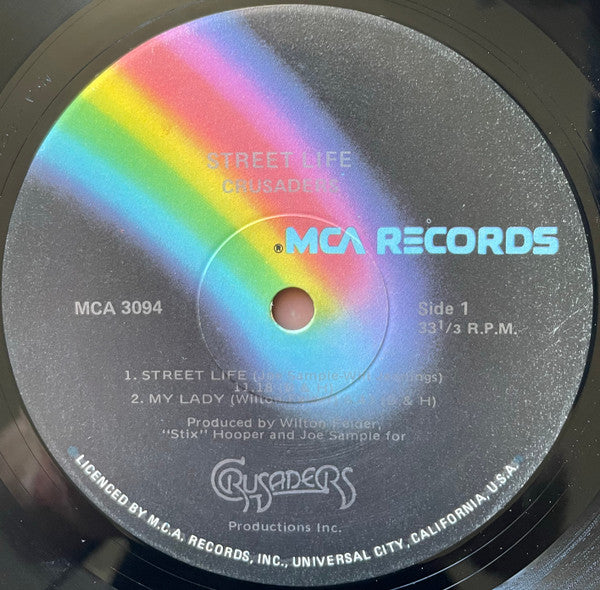 The Crusaders – Street Life LP vinyl record, image 3 of 5