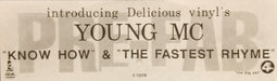 Young MC – Know How / The Fastest Rhyme 12" vinyl record, image 3 of 3