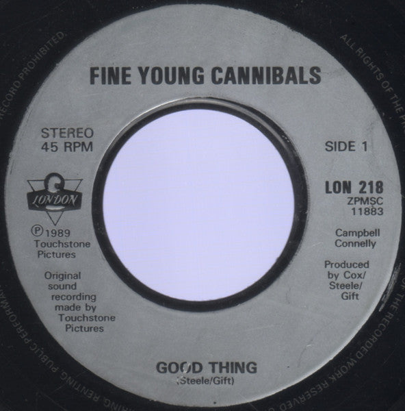 Fine Young Cannibals – Good Thing