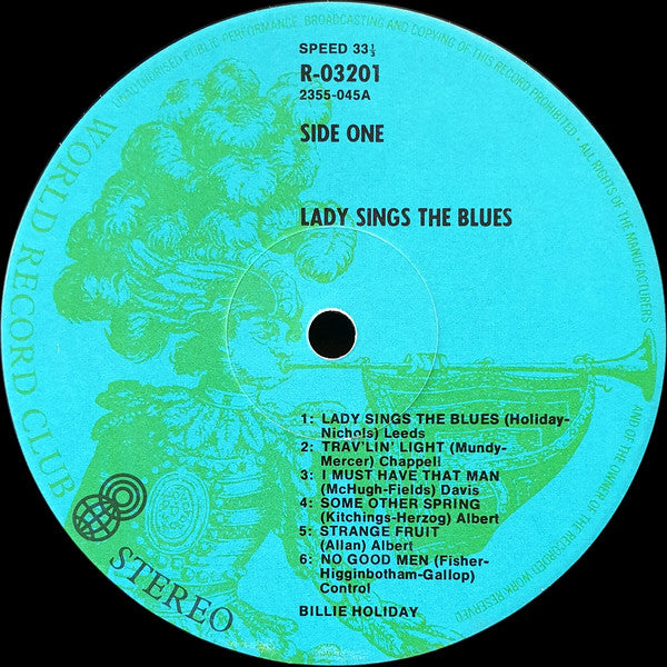 Billie Holiday – Lady Sings The Blues LP vinyl record, image 3 of 4