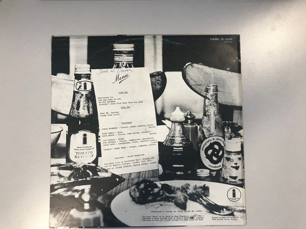 Traffic – Welcome To The Canteen LP vinyl record, image 2 of 4