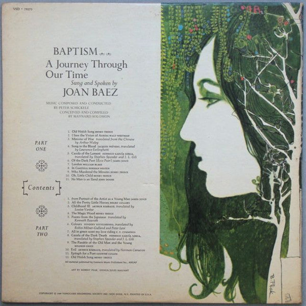 Joan Baez – Baptism LP vinyl record, image 4 of 10