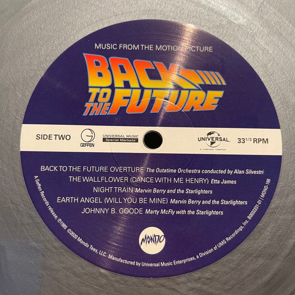 Various – Back To The Future (Music From The Motion Picture Soundtrack) LP vinyl record, image 4 of 9