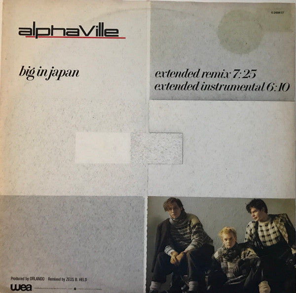 Alphaville – Big In Japan 12" vinyl record, image 1 of 4