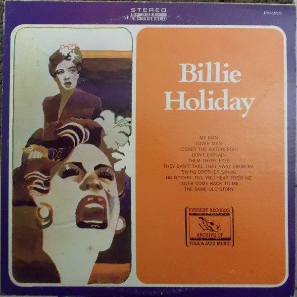 Billie Holiday – Billie Holiday LP vinyl record, image 1 of 4