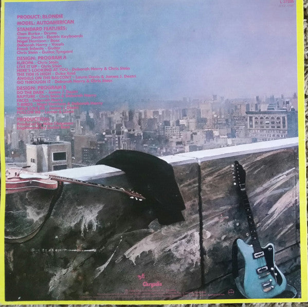 Blondie – Autoamerican LP vinyl record, image 2 of 6